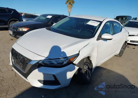 2021 Nissan Sentra Sv Xtronic Cvt z USA, uszkodzony, nr VIN 3N1AB8CV2MY296190